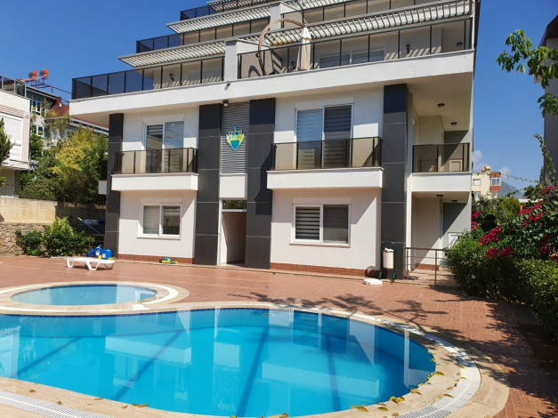 Меблированный садовый дуплекс планировки 2+1 у горной реки Дымчай - Ракурс 41