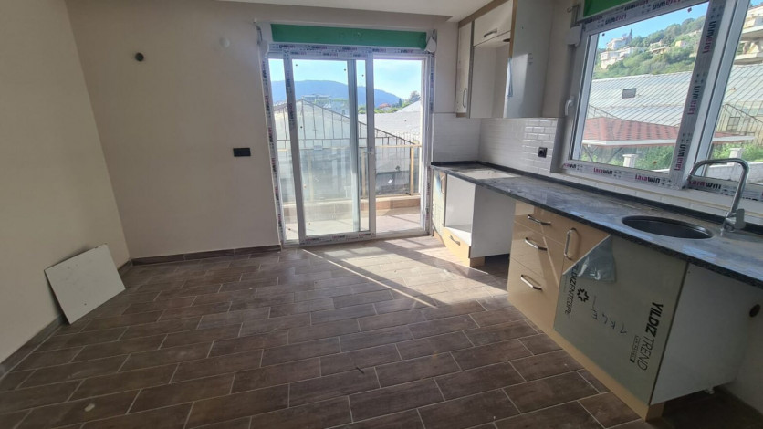 Квартира планировки 1+1, 65м2 с отдельной кухней, Газипаша, Аланья - Ракурс 7