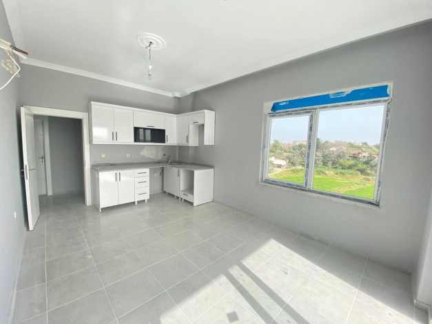 Квартира планировки 1+1, 60м2 с видом но море и горы, район Авсаллар - Ракурс 8