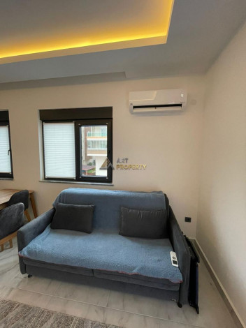 Уютная меблированная квартира планировки 1+1, 55м2 рядом с древним городом Наула, Махмутлар - Ракурс 18