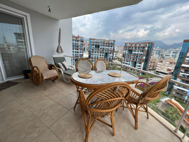 Меблированная квартира планировки 1+1 с видом на море, район Джикджилли - Ракурс 2