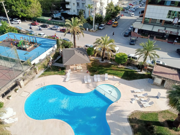 Меблированная квартира планировки 1+1 с видом на море, район Джикджилли - Ракурс 19