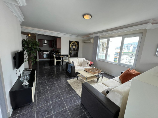 Меблированная квартира планировки 1+1 с видом на море, район Джикджилли - Ракурс 21