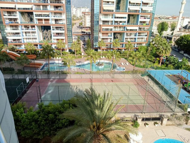 Меблированная квартира планировки 1+1 с видом на море, район Джикджилли - Ракурс 25