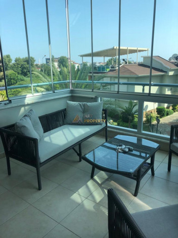 Меблированная квартира планировки 1+1, 70м2 в комплексе с инфраструктурой отеля 5*, Оба - Ракурс 12