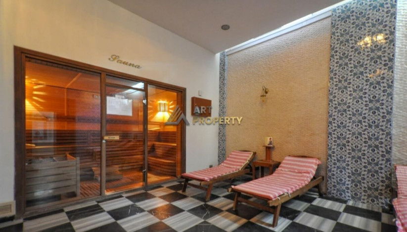 Меблированная квартира планировки 1+1, 70м2 в комплексе с инфраструктурой отеля 5*, Оба - Ракурс 17