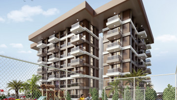 Новый жилой комплекс с апартаментами планировки 1+1 и 2+1 в районе Газипаша - Ракурс 3
