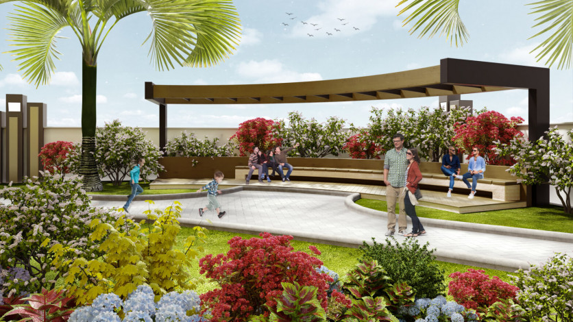 Новый жилой комплекс с апартаментами планировки 1+1 и 2+1 в районе Газипаша - Ракурс 6