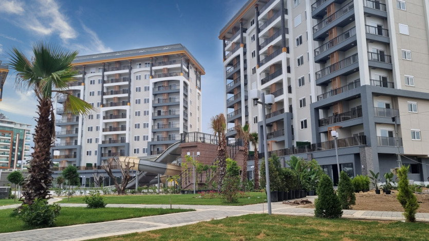 Апартаменты планировки 1+1, 47м2 в комплексе с полной инфраструктурой, Авсаллар - Ракурс 4