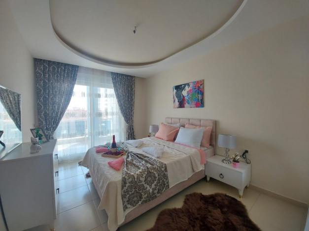 Квартира 1+1 с мебелью  и комплектом бытовой техники в районе  Махмутлар Алания, 68 м2 - Ракурс 14