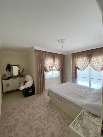 Квартира планировки 2+1, 110м2 с видом на море, район Кестель - Ракурс 10