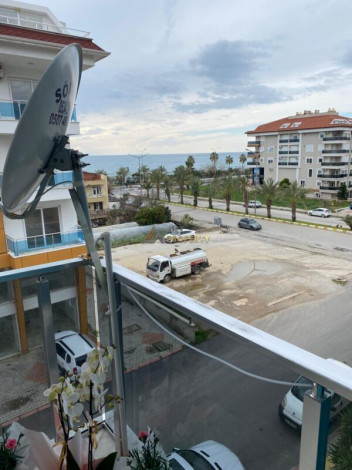 Квартира 1+1, 60м2 с видом море и крепость Алании, район Кестель - Ракурс 4