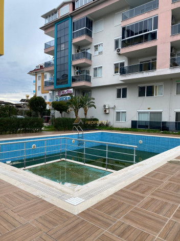 Квартира 1+1, 60м2 с видом море и крепость Алании, район Кестель - Ракурс 6