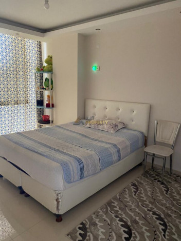 Квартира 1+1, 60м2 с видом море и крепость Алании, район Кестель - Ракурс 7