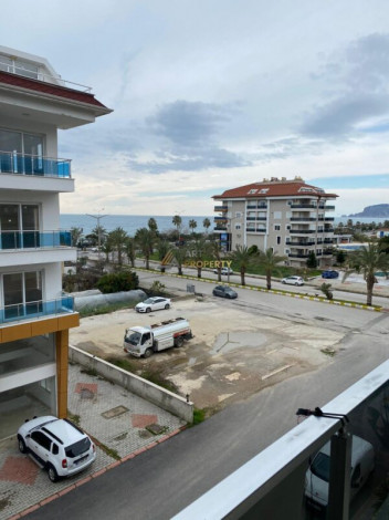 Квартира 1+1, 60м2 с видом море и крепость Алании, район Кестель - Ракурс 9