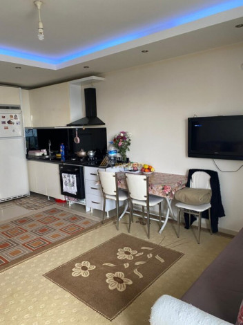 Квартира 1+1, 60м2 с видом море и крепость Алании, район Кестель - Ракурс 11