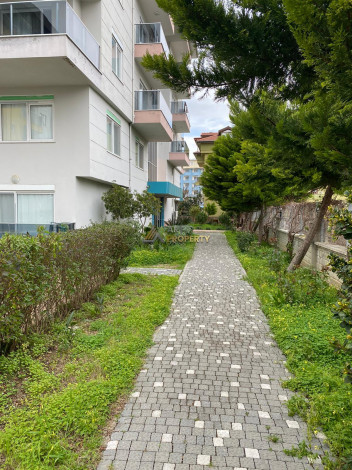 Квартира 1+1, 60м2 с видом море и крепость Алании, район Кестель - Ракурс 15