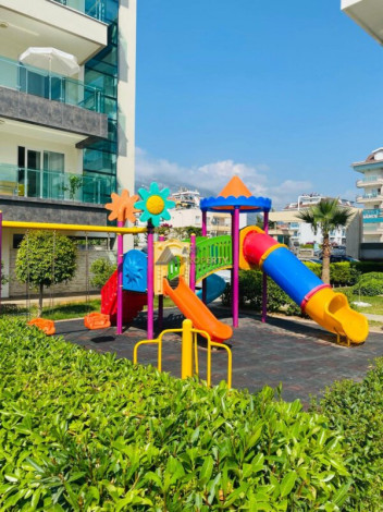 Квартира планировки 1+1, 58м2 в комплексе с полной инфраструктурой, на 1 береговой линии, Кестель - Ракурс 14