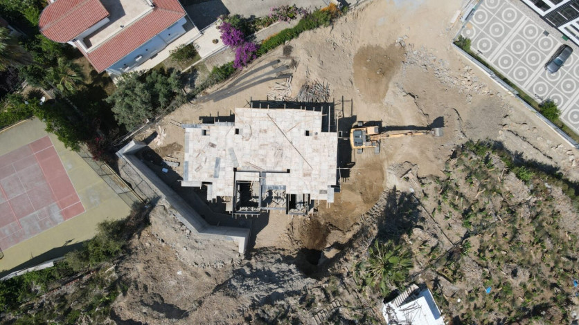 Роскошная вилла планировки 4+1 в районе Каргыджак - Ракурс 4