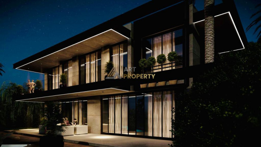 Роскошная вилла планировки 4+1 в районе Каргыджак - Ракурс 9