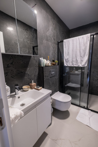 Меблированный пентхаус планировки 4+1 с видом на Средиземное море - Ракурс 2