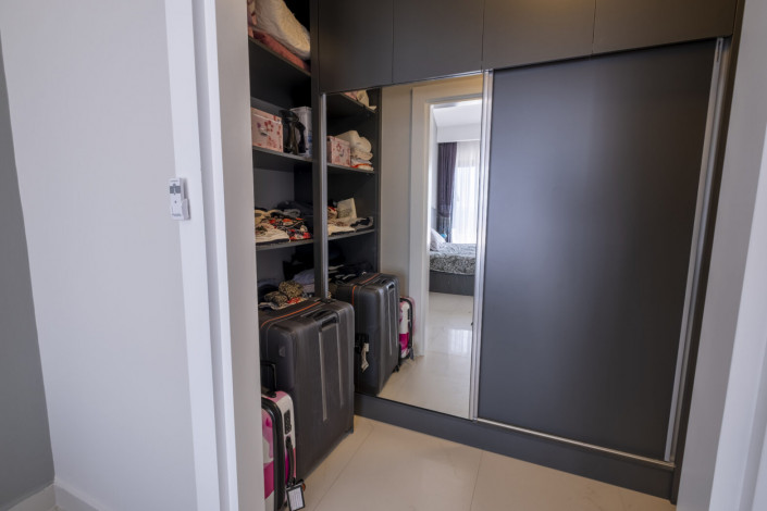 Меблированный пентхаус планировки 4+1 с видом на Средиземное море - Ракурс 5