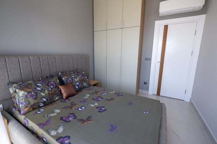 Меблированный пентхаус планировки 4+1 с видом на Средиземное море - Ракурс 8