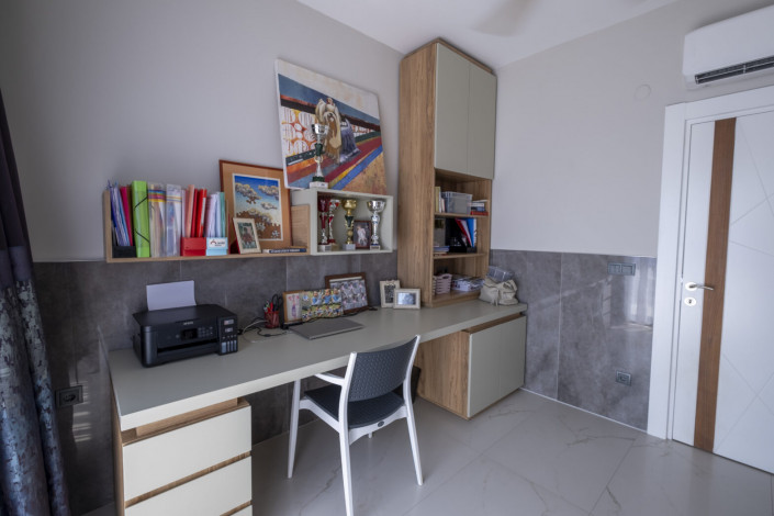 Меблированный пентхаус планировки 4+1 с видом на Средиземное море - Ракурс 15