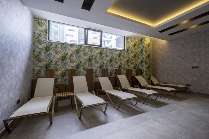 Меблированный пентхаус планировки 4+1 с видом на Средиземное море - Ракурс 32