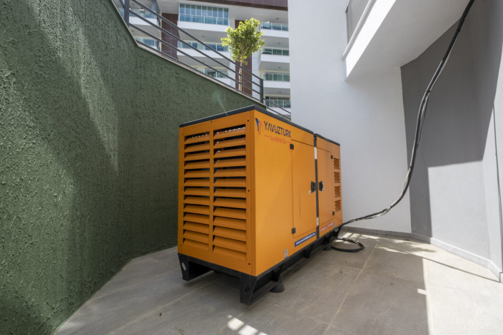 Меблированный пентхаус планировки 4+1 с видом на Средиземное море - Ракурс 33