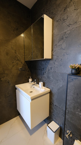 Меблированный пентхаус планировки 4+1 с видом на Средиземное море - Ракурс 37