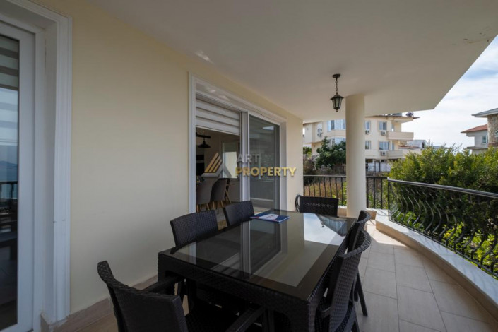 Двухэтажная вилла планировки 2+1, 180м2 с видом на море, район Каргыджак - Ракурс 6