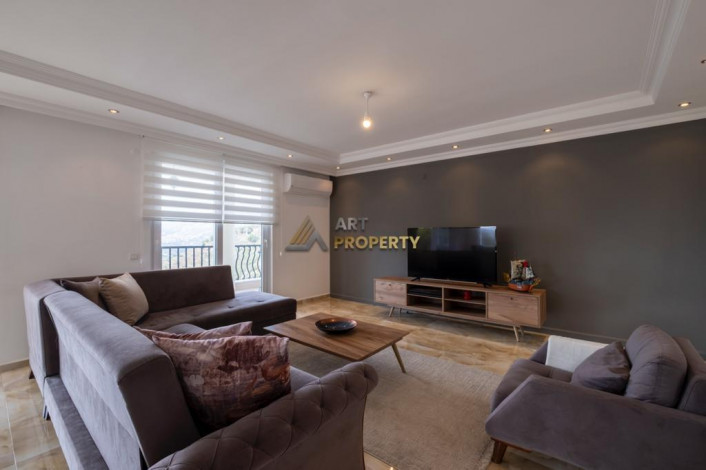 Двухэтажная вилла планировки 2+1, 180м2 с видом на море, район Каргыджак - Ракурс 16