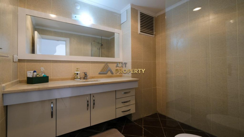 Двухэтажная вилла планировки 2+1, 180м2 с видом на море, район Каргыджак - Ракурс 21