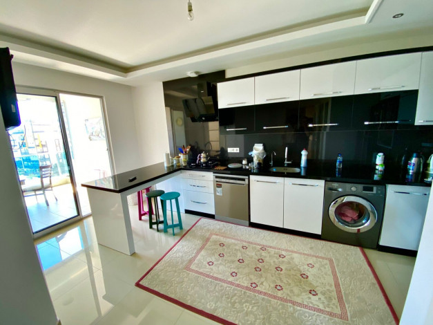 Меблированная квартира 2+1, 125м2 с отдельной кухней в районе Джикджилли - Ракурс 3