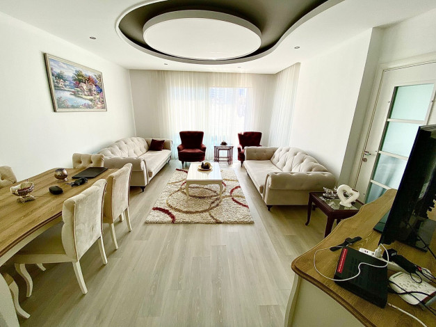 Меблированная квартира 2+1, 125м2 с отдельной кухней в районе Джикджилли - Ракурс 20