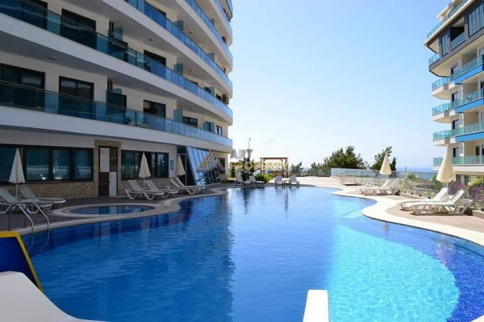 Шикарный пентхаус планировки 4+1 с видом на горы и море, Каргыджак - Ракурс 10