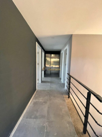 Вилла 4+1 с потрясающими видами на море и крепость, район Тепе, Аланья - Ракурс 2