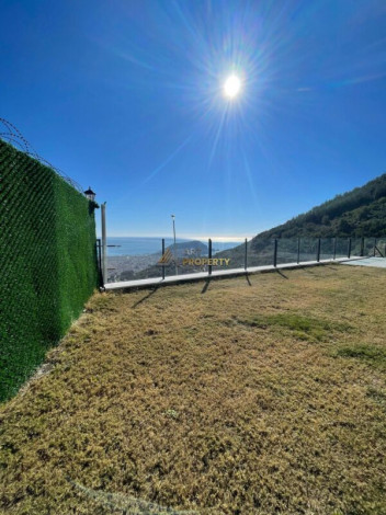 Вилла 4+1 с потрясающими видами на море и крепость, район Тепе, Аланья - Ракурс 25