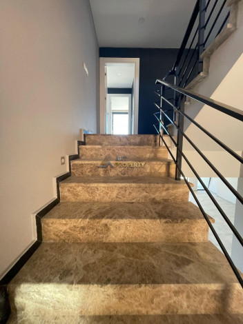 Вилла 4+1 с потрясающими видами на море и крепость, район Тепе, Аланья - Ракурс 31