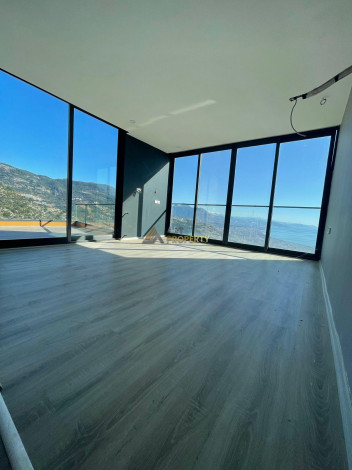 Вилла 4+1 с потрясающими видами на море и крепость, район Тепе, Аланья - Ракурс 59