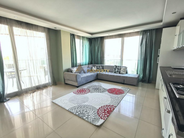 Квартира 1+1 в комплексе с бассейном в Тосмуре, 80 м2 - Ракурс 9