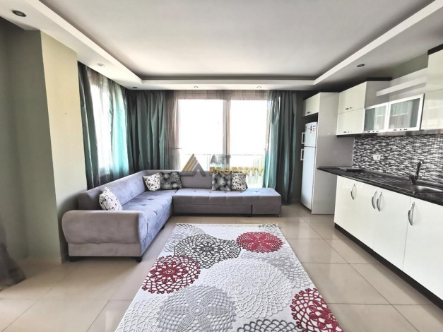 Квартира 1+1 в комплексе с бассейном в Тосмуре, 80 м2 - Ракурс 12