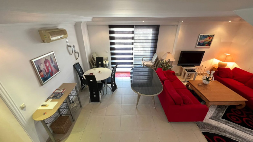 Меблированный пентхаус планировки 4+1, 220 м2 с видом на море, Махмутлар - Ракурс 26