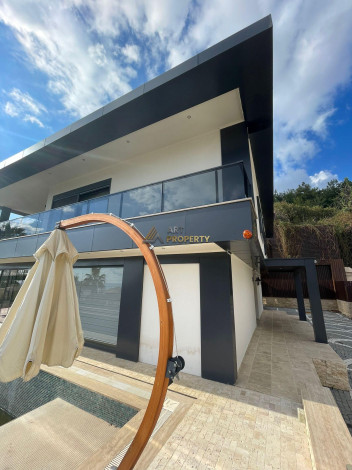 Роскошная вилла с собственным бассейном в районе Тепе, Аланья - Ракурс 21