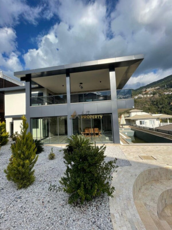 Роскошная вилла с собственным бассейном в районе Тепе, Аланья - Ракурс 23