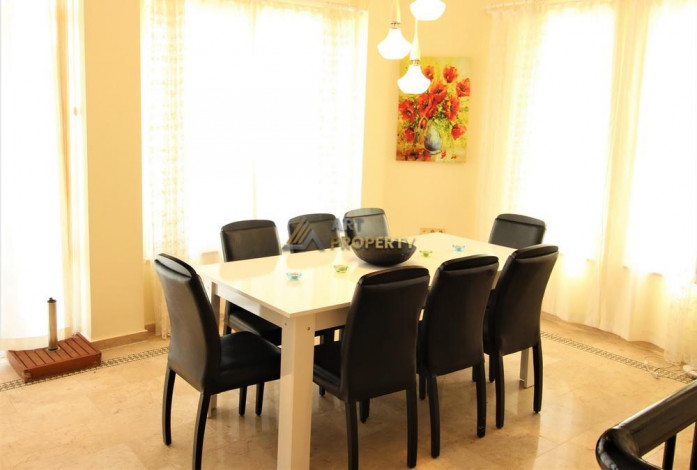 Вилла 3+1 с видом на море в популярном комплексе, район Каргыджак - Ракурс 5