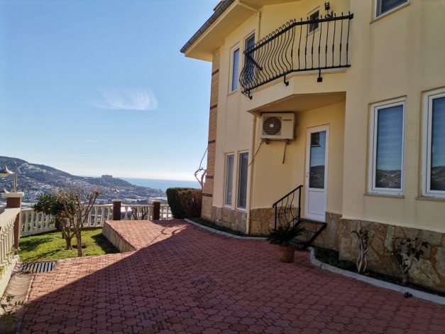 Вилла 3+1 с видом на море в популярном комплексе, район Каргыджак - Ракурс 20