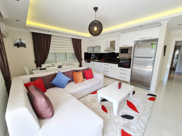 Меблированная квартира планировки 2+1, 110м2 в районе Оба - Ракурс 10