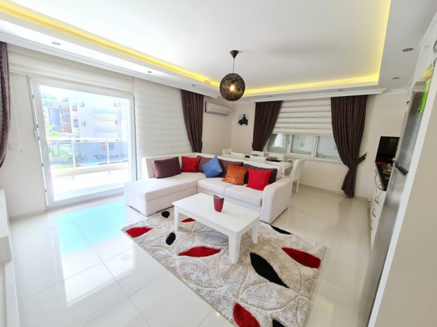 Меблированная квартира планировки 2+1, 110м2 в районе Оба - Ракурс 19